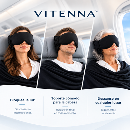 VITENNA™ - Antifaz Ajustable 3 en 1