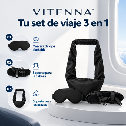 VITENNA™ - Antifaz Ajustable 3 en 1